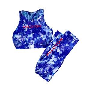 Peloton x WITH Blue Moves Top/Bra + Leggings Set